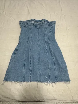 Zara denim dress thumbnail 2