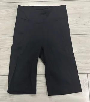 Lululemon black biker shorts size 4 probably only worn once‎ or twice thumbnail 1