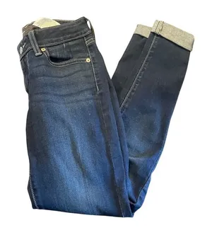 Levis 710 Super Skinny Dark Wash Indigo Denim Jeans W26 L32 thumbnail 1
