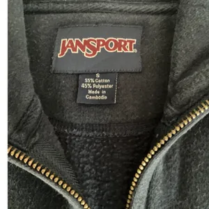 Vintage JanSport Penn University Quarter Zip Sweatshirt Navy Blue Small thumbnail 3