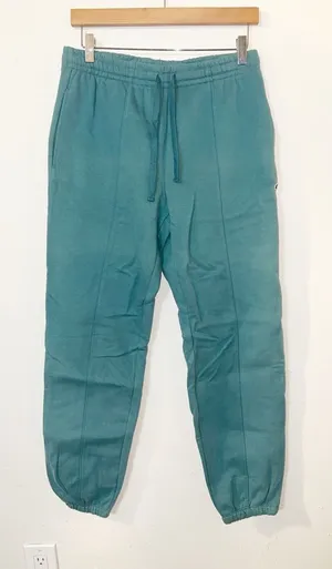 Champion Women’s Aqua Teal Drawstring Pull On Loungewear Jogger Sweatpants thumbnail 1