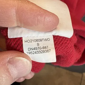 Jordan Red Hoodie Streetwear Women's Sport Size‎ S Loose Fit Crop thumbnail 5