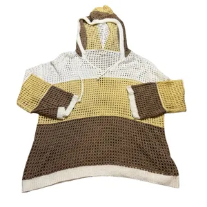 ✨ POL Oversized Open Knit Hooded Sweater Pullover‎ S ✨ thumbnail 2