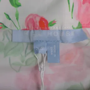 Hill House The Mirabel Skirt Pink Roses Wrap Midi Cotton XS New thumbnail 8