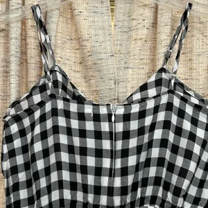 Urban Outfitters Tie Front Gingham Romper  thumbnail 8