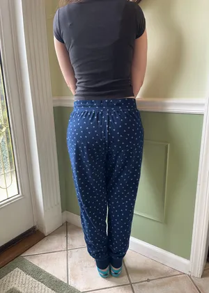 Secret Treasures blue heart pattern pajama pants thumbnail 2