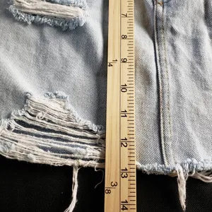 PacSun Two Tone‎ Distressed Mini Skirt Women’s 25 thumbnail 5