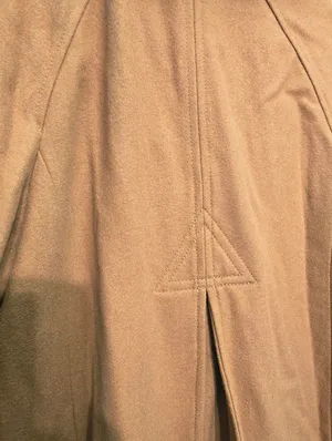 {6} Anthropologie Elevenses Removable Faux Fur Toggle Peacoat In Camel thumbnail 10
