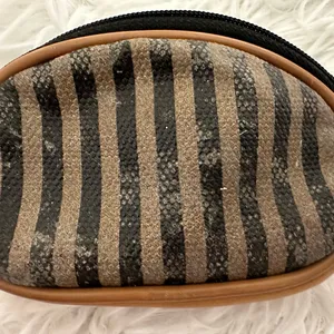 FENDI Vintage‎ Stripe Coin Purse Bag thumbnail 3