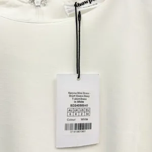 Showpo Karyna Shirt Dress Dress in White size 2 NWT thumbnail 3