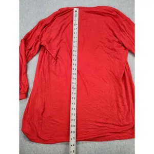New Womens Red Wisconsin Badgers‎ Bubble Sleeve Cardigan Sweater Shirt MEDIUM thumbnail 13
