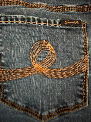 Seven7 Bootcut Stretch Jeans Women’s Size 12 Medium Wash EUC thumbnail 9