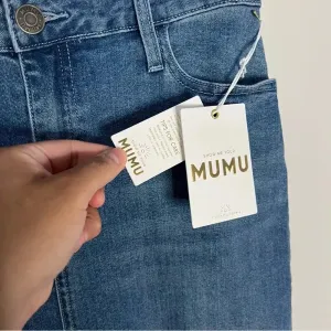 NWT Show Me your Mumu Reba Denim Maxi Skirt size 27 thumbnail 15