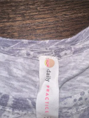 Daily practice top size xxsmall Purple thumbnail 2
