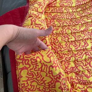 Keith Haring x UNIQLO SPRZ NY MoMA Ultra Light Down Puffer Jacket – Red – Size M thumbnail 8