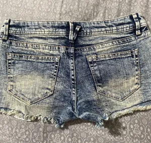 No Boundaries Denim Short Shorts thumbnail 2