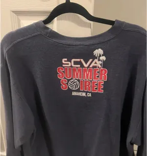 Volleyball Pullover Blue Size L thumbnail 2