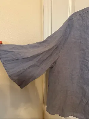 Bryn Walker 100% Linen Blouse Large thumbnail 2