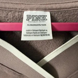 PINK - Victoria's Secret V-Neck Tan Sweater thumbnail 5