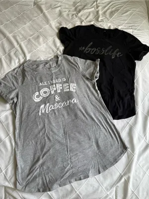 Avon Graphic Tshirts Gray Size M thumbnail 1