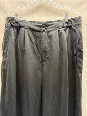 Madewell Black The Harlow Linen Blend Wide Leg Pants Size 14 thumbnail 7