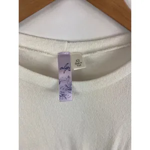 Alya Tie bottom white tshirt XS thumbnail 2