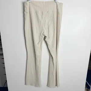 OFFLINE By Aerie OG‎ Groove Flare Legging Soft Oat Ivory XXL Strechy Pull On thumbnail 3
