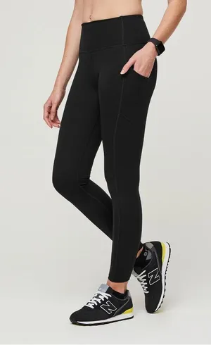 FIGS Performance Underscrub Legging 7/8 Slim Fit Black Sz Small thumbnail 1