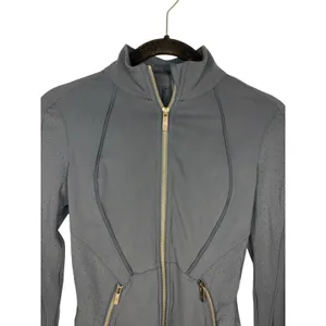 Lululemon Define Jacket Nulu Women's Size 2 Full Zip Athletic Gray Athleisure thumbnail 2