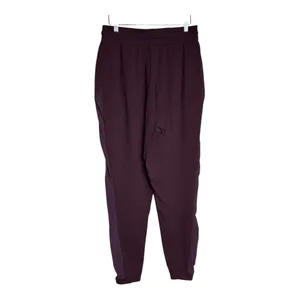 Gymshark Women's burgundy Jogger Mesh Panels Size‎ large thumbnail 2