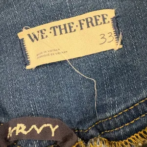 Free people we the free Crvy high waist flare jeans sz 33 thumbnail 3