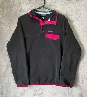 Patagonia Synchilla Snap T Fleece Pullover Small Retro Outdoorsy Gorpcore Hiking thumbnail 1