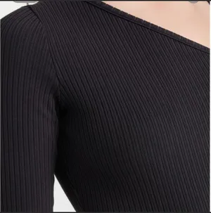 NWT Mika One Sleeve Thong Bodysuit thumbnail 5