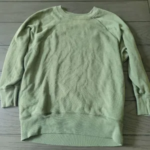 Aerie sweatshirt top green size S thumbnail 1