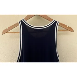 NWT Sporty & Rich Phoebe Dress Women’s Medium Navy White Preppy Tennis Academia thumbnail 7