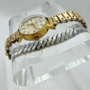Medco 17 Jewels Selfwinding Swiss Made Ladies Watch Date Gold Tone Parts thumbnail 4