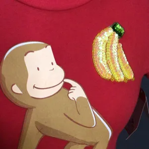 Curious George Sequin Tee thumbnail 4