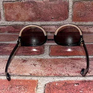 Tory Burch Pre-Owned Panama TY7062 1236/13 Black Sunglasses Gradient Chic Preppy thumbnail 5