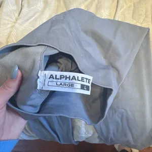 Alphalete Light Gray leggings thumbnail 2