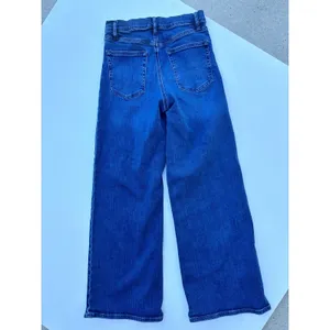 FRAME Le Slim Palazzo High Rise Wide Leg Jeans Thunderstorm Blue Size 28 thumbnail 3