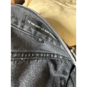 Denim Forum The '90s Iggy Lo-Rise Baggy Jeans in Washed Black Size 26 thumbnail 10