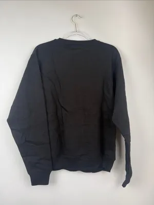 Departure Airplane Mode Crewneck Sweatshirt in Black & White Size Small NWT thumbnail 5