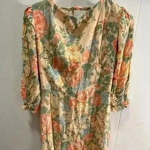 NWT Faithfull the Brand Clement Midi Dress Nadya Floral 4 thumbnail 7