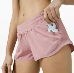 Lululemon Light Pink Hotty Hot Shorts thumbnail 4