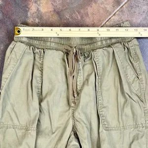 A New Day Army Green Cargo Pull-on Jogger Pants Small thumbnail 2