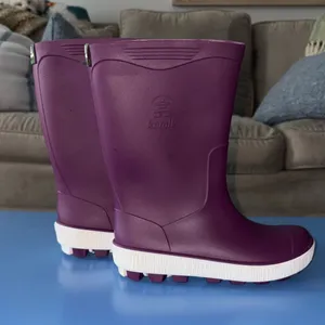 Kamik Jammie Purple Rain Boots size 8 thumbnail 1