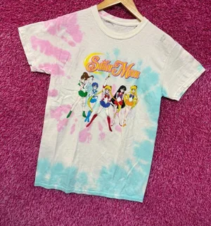 Sailor Moon Sailor Scouts Anime Series Womens Tie Dye S thumbnail 3