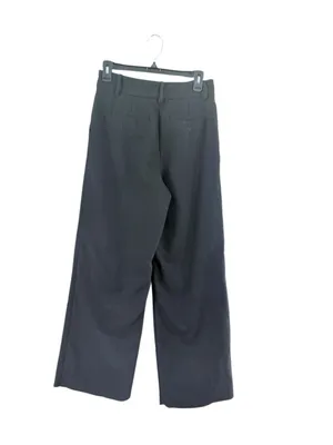 Women's Oak + Fort Black Wide Leg Trousers Size 2 thumbnail 10