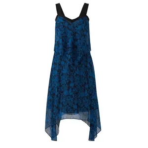 Derek Lam 10 Crosby Cami Midi Silk Dress‎ Size 6 thumbnail 4
