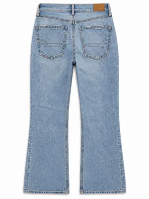 American Eagle 90’s bootcut distressed knees light wash comfort waist jeans 2reg thumbnail 3